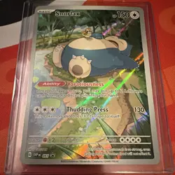 Pokemon Snorlax Black Star Promo Sv: Scarlet & Violet 051 Holo Rare - Image 1