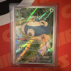 Pokemon Snorlax Black Star Promo Sv: Scarlet & Violet 051 Holo Rare - Image 2