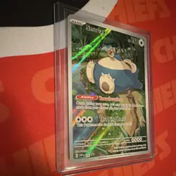 Pokemon Snorlax Black Star Promo Sv: Scarlet & Violet 051 Holo Rare - Image 3