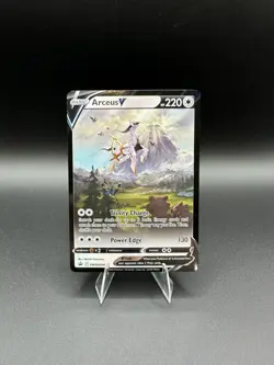 Pokemon: Arceus V SWSH204 2022 Figure Collection Black Star Promo NM - Image 1