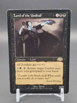Lord of the Undead Planeshift Regular MTG NM - Vintage Magic 2001 - Rare - Image 2