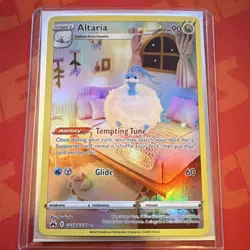 Pokemon Altaria GG19/GG70 Crown Zenith Galarian Gallery Full Art Holo 90 HP - Image 1