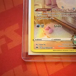 Pokemon Altaria GG19/GG70 Crown Zenith Galarian Gallery Full Art Holo 90 HP - Image 4