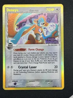 Pokemon TCG Deoxys Delta Species Holon Phantom 5/110 - English NM Stamped - Image 1