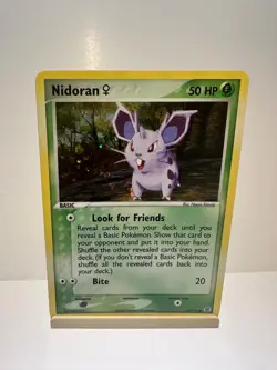 Nidoran F 70/112 Common FireRed & LeafGreen Pokemon Reverse Holo Near Mint - Image 1