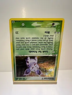 Nidoran F 70/112 Common FireRed & LeafGreen Pokemon Reverse Holo Near Mint - Image 2