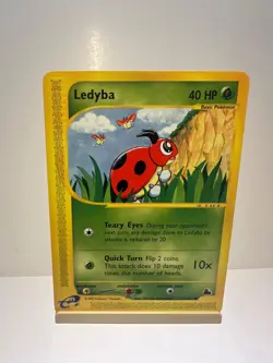 Ledyba 72/144 Common Skyridge Pokemon Near Mint - Image 1