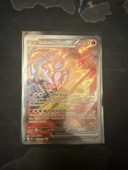 Pokemon TCG Team Rockets Moltres EX Card 229/182 Destined Rivals NM Pack Fresh - Image 2