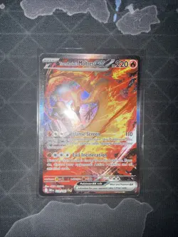 Pokemon TCG Team Rockets Moltres EX Card 229/182 Destined Rivals NM Pack Fresh - Image 4