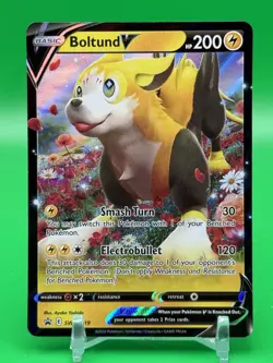 Boltund V - SWSH219 Black Star Promo Pokemon - NM/MINT Free Ship L7 - Image 1