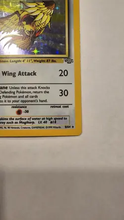 Pidgeot 8/64 LP* Holo Rare Jungle Set Unlimited Edition Pokemon Card 1999 WOTC - Image 4