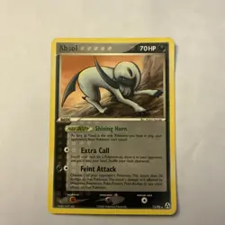 Absol Non-Holo Rare Ex 15/92 EX Legend Maker Pokemon - Image 1