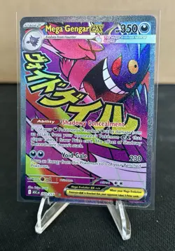 Pokemon Mega Gengar EX Holo 350 HP ASC CN 269/217 Psychic Card - Image 1
