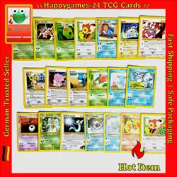 20x Pokemon Karten WOTC Sammlung gemischt div. Set TCG non Holo /P41 - Image 1