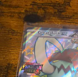 Pokemon Great Tusk EX Holo Ancient Paldean Fates Promo 072 - Image 5
