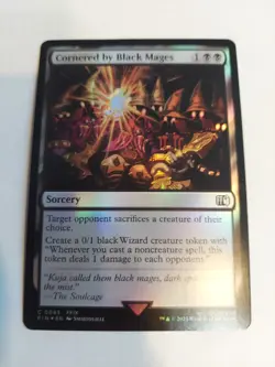 Cornered by Black Mages Final Fantasy Foil - Image 1