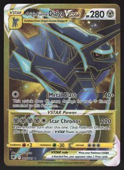 Origin Forme Dialga VSTAR 210/189 Secret Rare Pokemon TCG Astral Radiance NM - Image 1