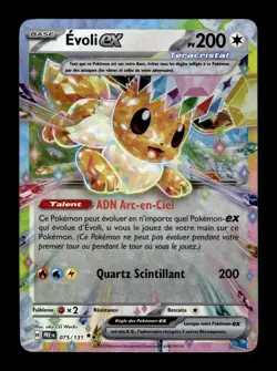 Carte Pokemon Evoli-ex 075/131 Evolutions Prismatiques FR - Image 1