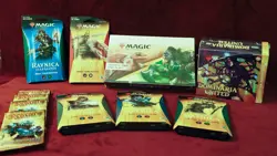 MTG Dominaria United Collector Booster Box sealed, Jumpstart Booster. and extras - Image 2
