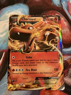Pokemon TCG Charizard EX Flashfire Holo Ultra Rare Card 11/106 HP - Image 1