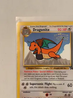 Dragonite (Pokemon The First Movie Promo) 05 Pokemon TCG Card WB Warner Brothers - Image 3