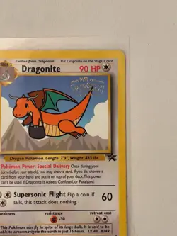 Dragonite (Pokemon The First Movie Promo) 05 Pokemon TCG Card WB Warner Brothers - Image 4