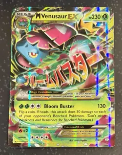 Pokemon M Venusaur EX (Full Art) 2-83 Generations Mega Ultra Rare Holo - Image 1