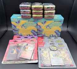 Pokemon Ascended Heroes LOT – Ascended Heroes ETBs + Sticker Packs + Mini Tins - Image 2