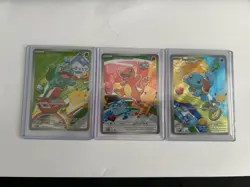 Pokemon TCG First Partner Illustration Collection Series 1 Kanto GEN 1 Starter 2 - Image 3