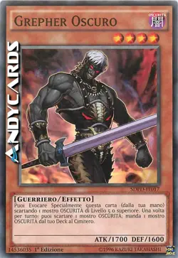 GREPHER OSCURO • (Dark Grepher) • Comune • SDPD IT017 • 1Ed • Yugioh! ANDYCARDS - Image 1
