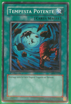 TEMPESTA POTENTE • (Heavy Storm) • Comune • SD4 IT019 • 1Ed • Yugioh! ANDYCARDS - Image 1