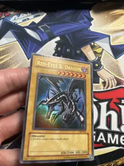 (STO) Yu-Gi-Oh! TCG Red-Eyes B. Dragon Joey SDJ-001 Unlimited LP - Image 2