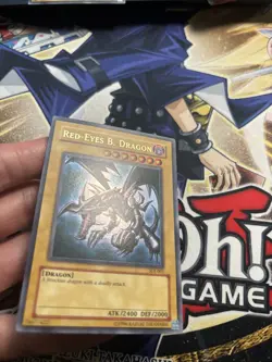 (STO) Yu-Gi-Oh! TCG Red-Eyes B. Dragon Joey SDJ-001 Unlimited LP - Image 3