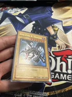 (STO) Yu-Gi-Oh! TCG Red-Eyes B. Dragon Joey SDJ-001 Unlimited LP - Image 4