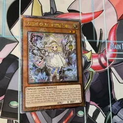 Yugioh Elzette of the White Forest INFO-EN014 Quarter Century Rare 1st Ed NM - Image 4