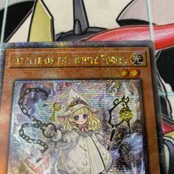 Yugioh Elzette of the White Forest INFO-EN014 Quarter Century Rare 1st Ed NM - Image 5