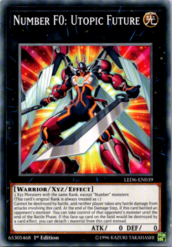 Number F0: Utopic Future - LED6-EN039 - NM - Common - 1st ed - Yugioh - Image 1