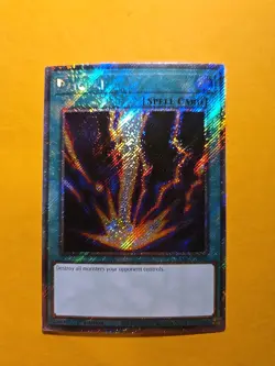 Raigeki RA03-EN083 Platinum Secret Rare First Edition Near Mint - Image 1