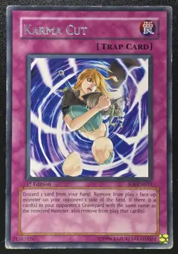 Karma Cut #SOI-EN053 - Shadow of Infinity - 1st Edition - Yu-Gi-Oh! - Image 1