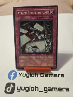 Yu-Gi-Oh Attack Reflector Unit SOI 1st Edition Common Light Played - Image 1