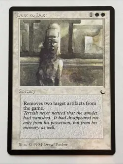MTG The Dark Dust to Dust MP - Image 1