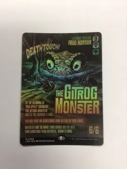 Mtg The Gitrog Monster (Showcase) Innistrad Remastered Foil - Image 1