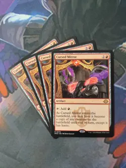 Cursed Mirror x 4 | 7% Off 2+ | MH3 | NM | MTG - Image 1