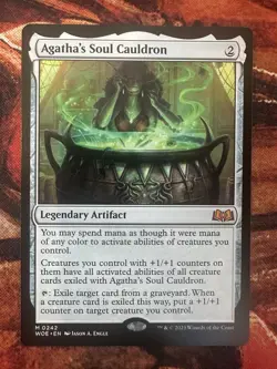 1x Agatha's Soul Cauldron NM - MTG WOE - Regular Mythic Rare - Image 1