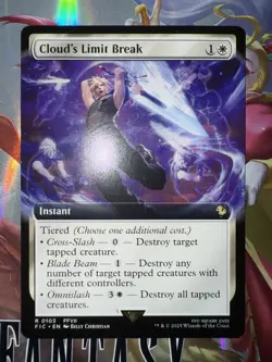 Cloud's Limit Break Extended Art - FIC 0103 - MTG Magic Final Fantasy - Image 1