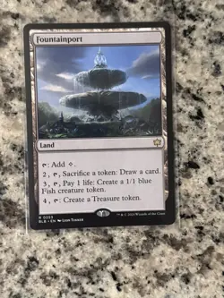 MTG Fountainport R 0253 Regular Rare Bloomburrow BLB NM - Image 1