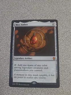 Magic: The Gathering Mox Amber DOM Lightly Played - Image 1