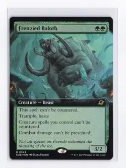 Frenzied Baloth (Extended Art) (Foil) 0342 (R) MTG Edge of Eternities (EOE) - Image 1