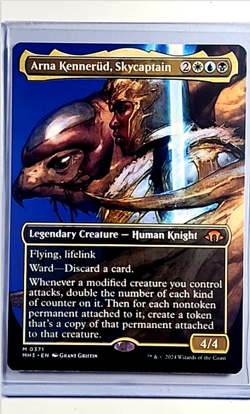2024 MTG Magic the Gathering MH3 Modern Horizons 3 Borderless #371 Arna Kennerud - Image 1