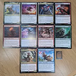 MTG 10 x BLOOMBURROW Oversized PROMO Cards Magic The Gathering - NEW - Image 1